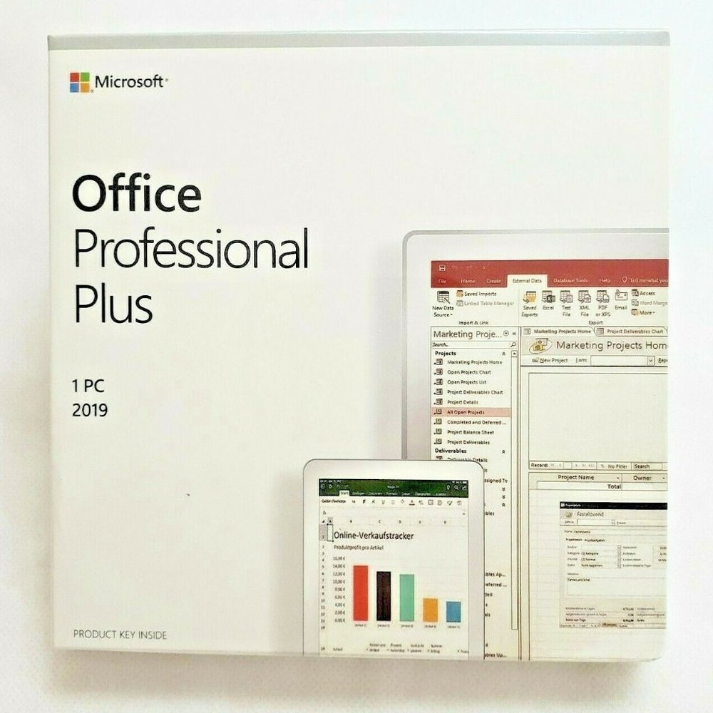 COPY - Microsoft Office 2019 Professional Plus  DVD Retail